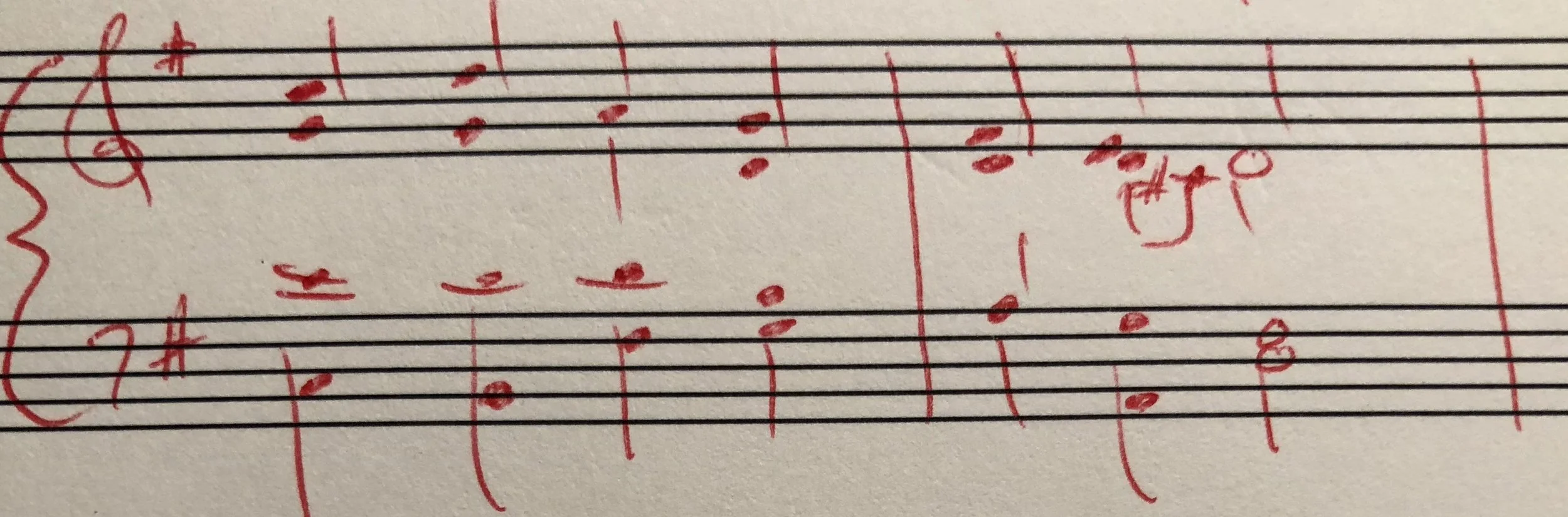 Bars 3-4, alternate version.