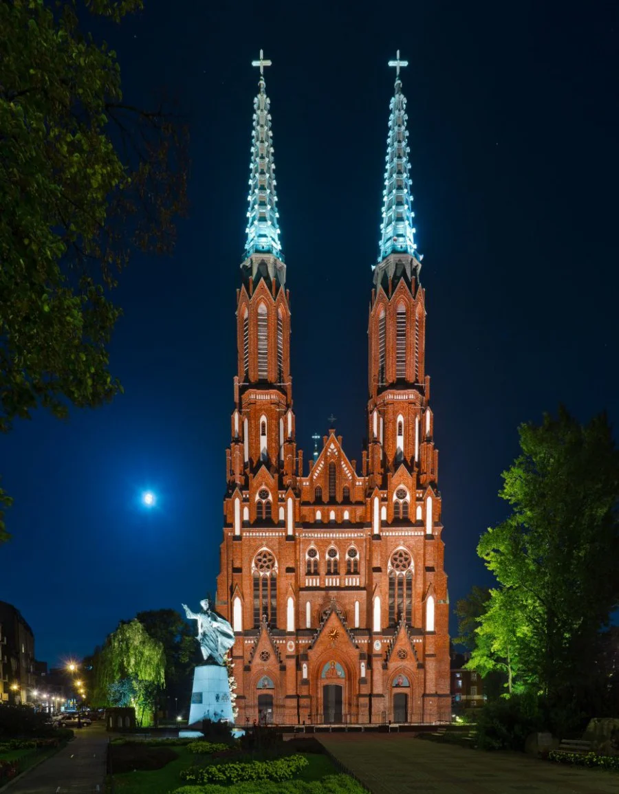 St. Florian’s Cathedral in Warsaw, Poland where I was assistant conductor and wrote my dissertation, a full-scale Catholic Mass.