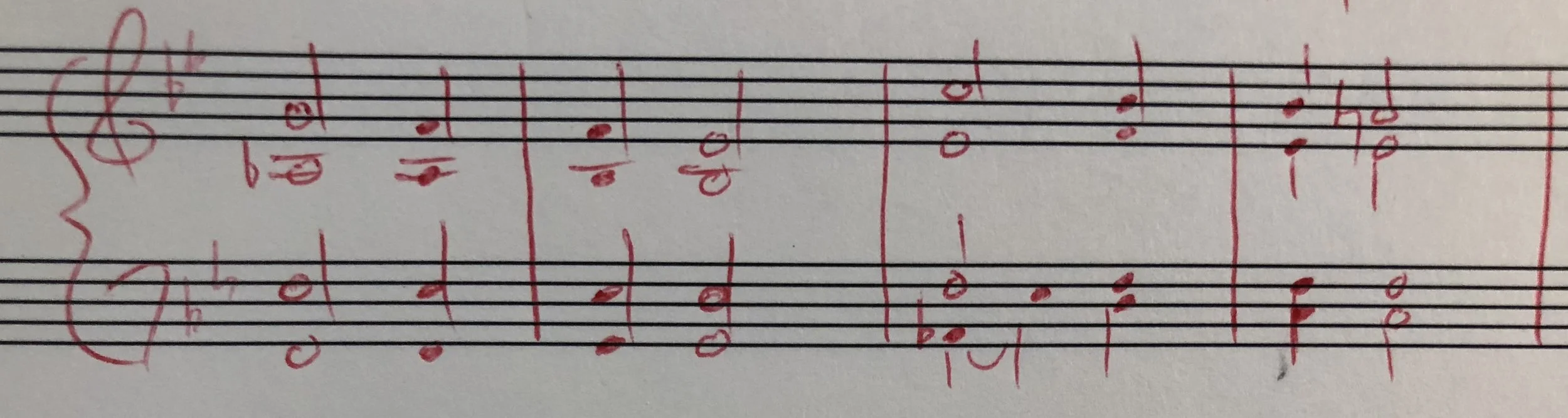 #2 - A little French harmony at first mixed with the A-flat-ness.