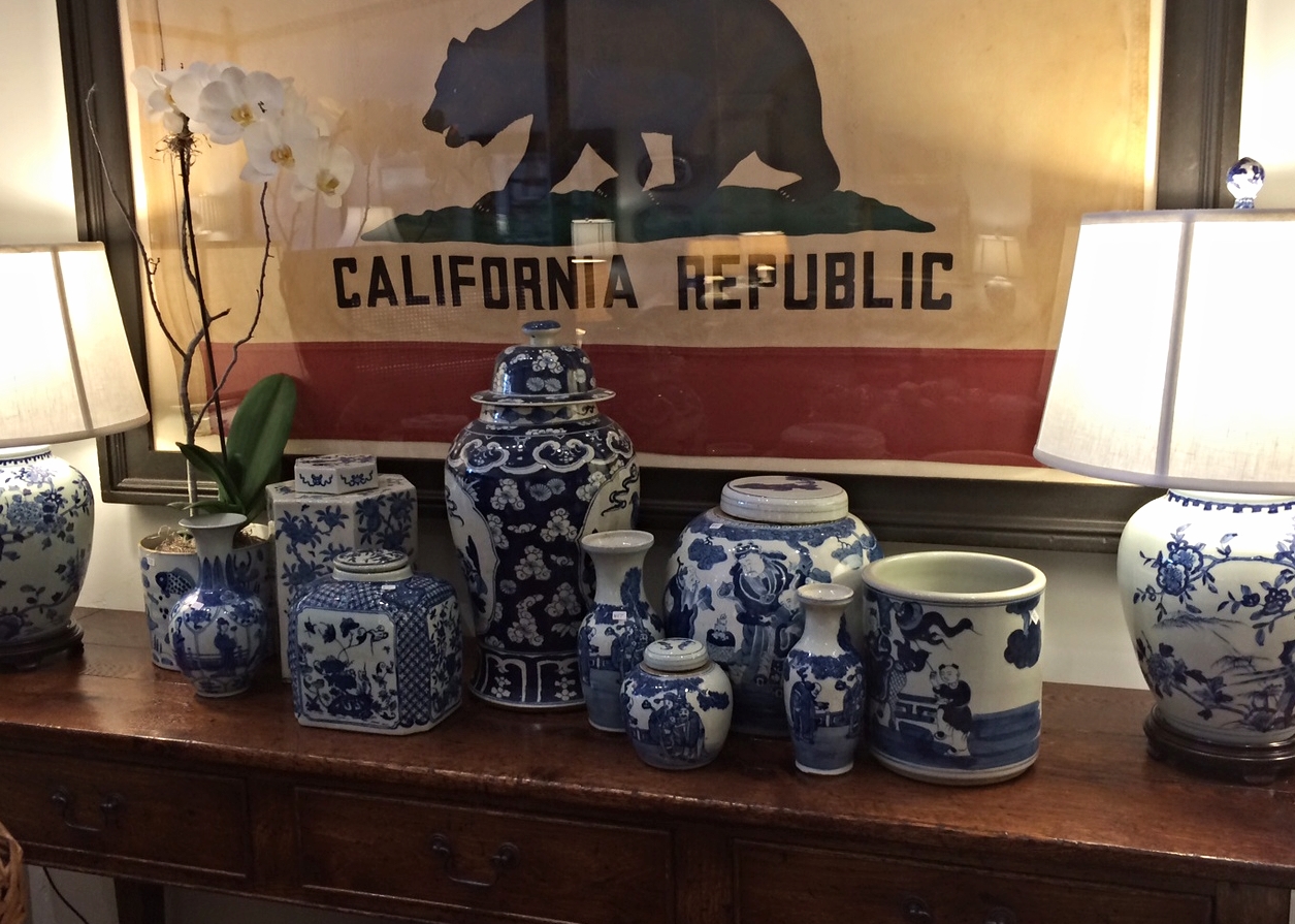 Blue & White Jars and Vases