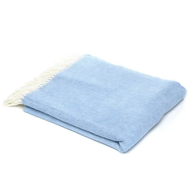 Softest Throw Blanket (Light Blue)