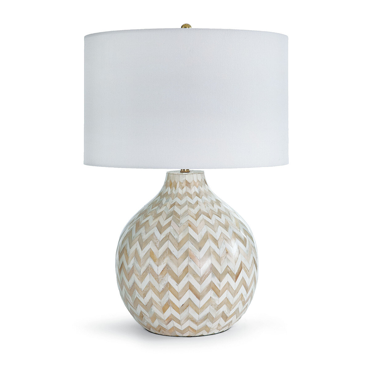 bone inlay table lamp