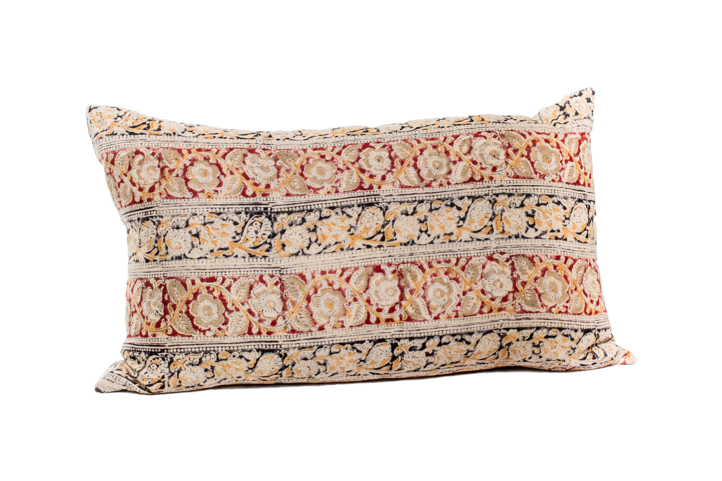 Vintage Kalamkari Pillow