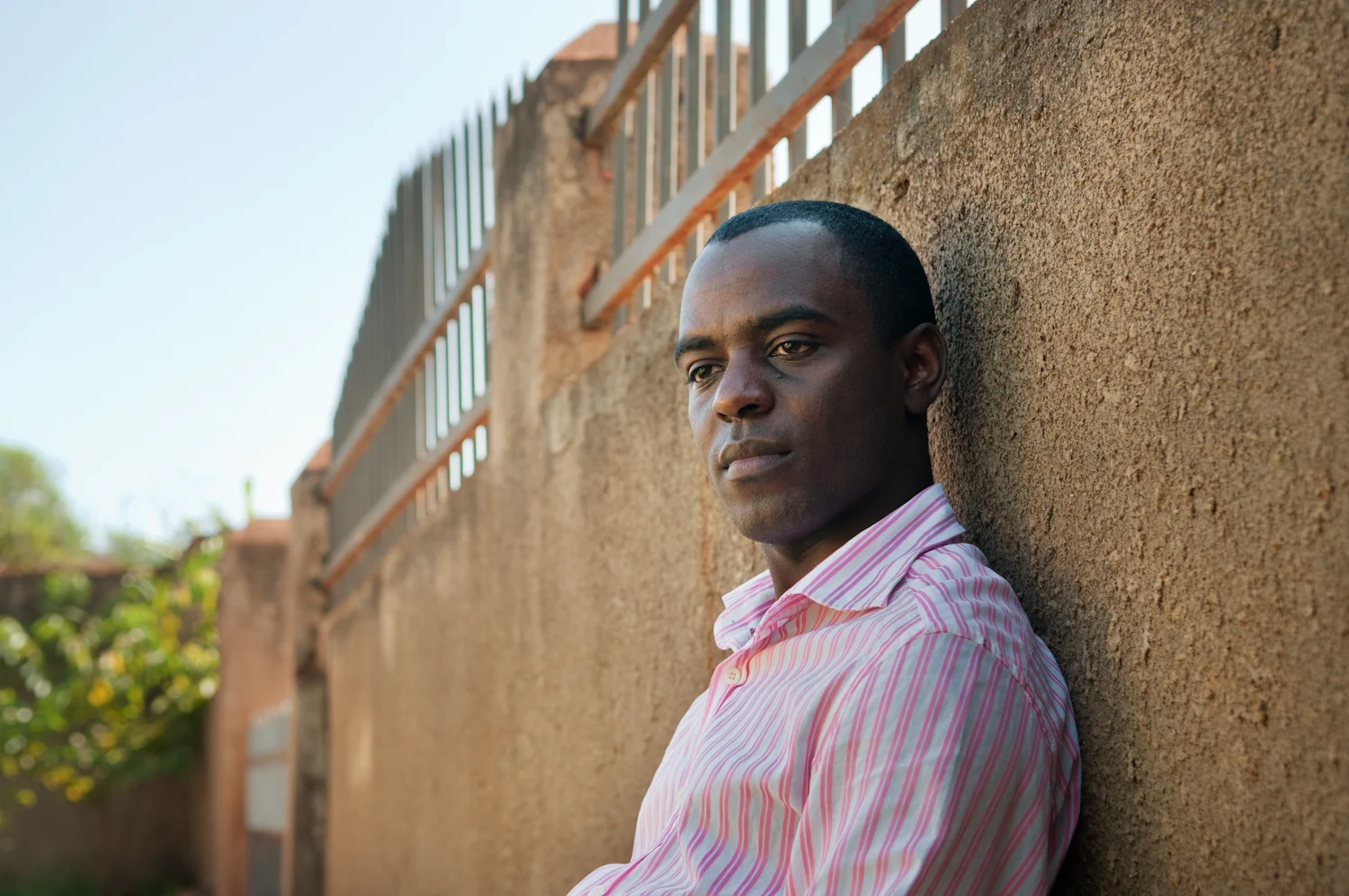 LGBT activist Frank Mugisha in Kampala, Uganda (for Aeon).