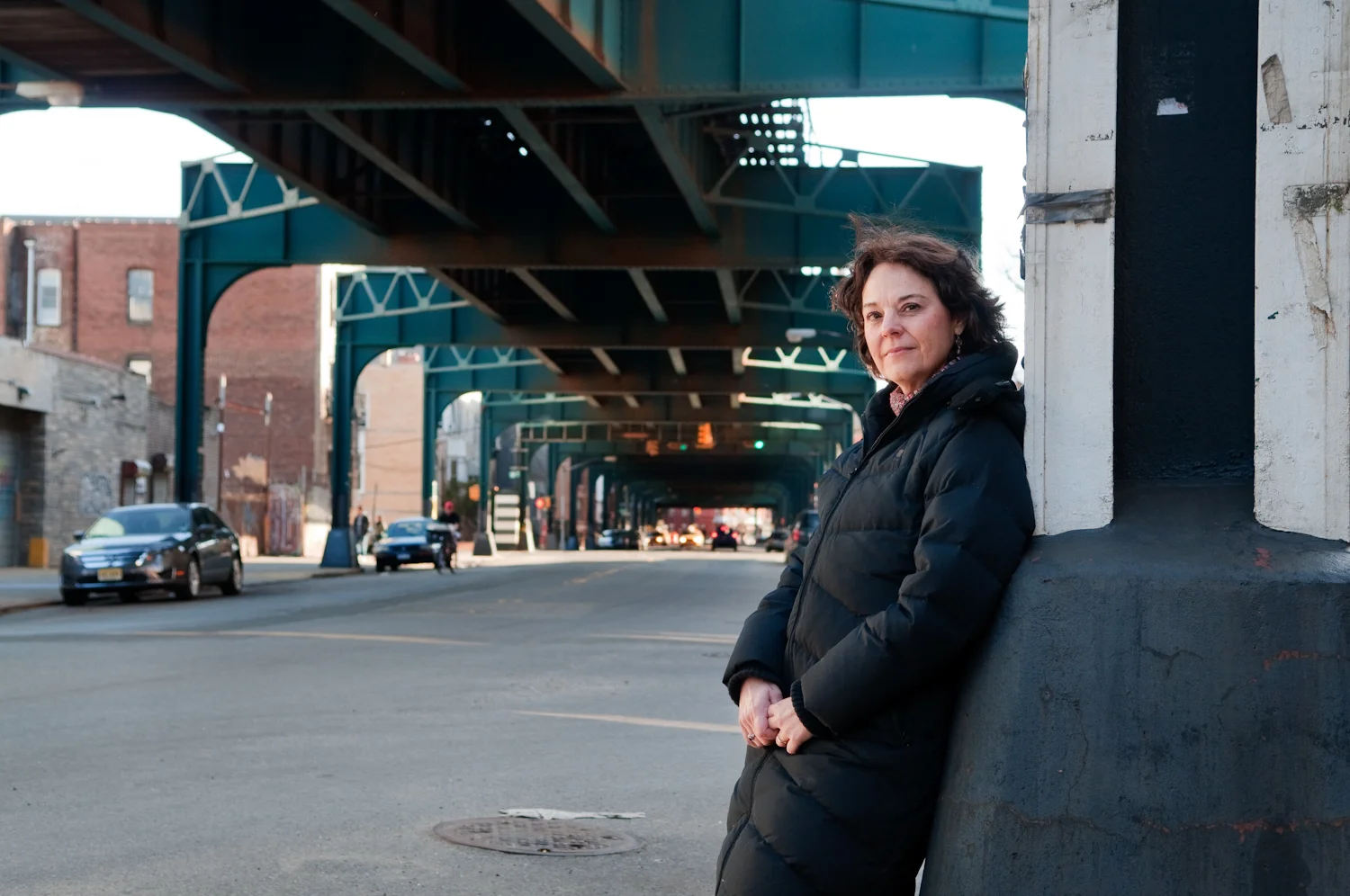 Cynthia Shaw in Long Island City, NYC (from Slovenes in USA).