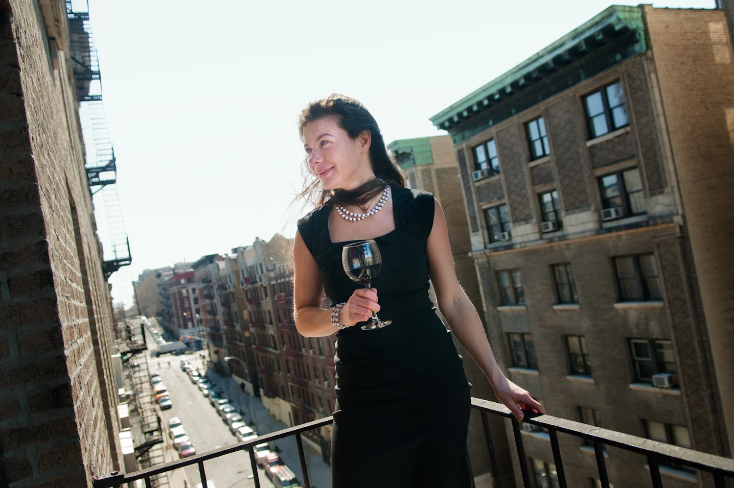 Sarah in Harlem, NYC (for Endless Links).