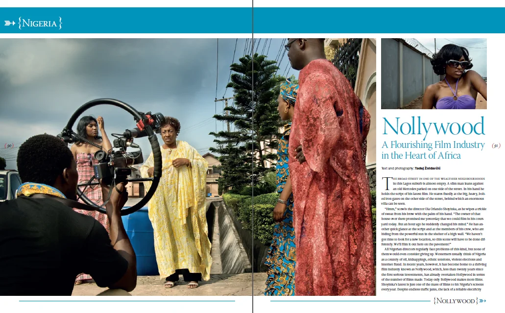 Nollywood. In Adria Airways In-Flight Magazine , Slovenia.