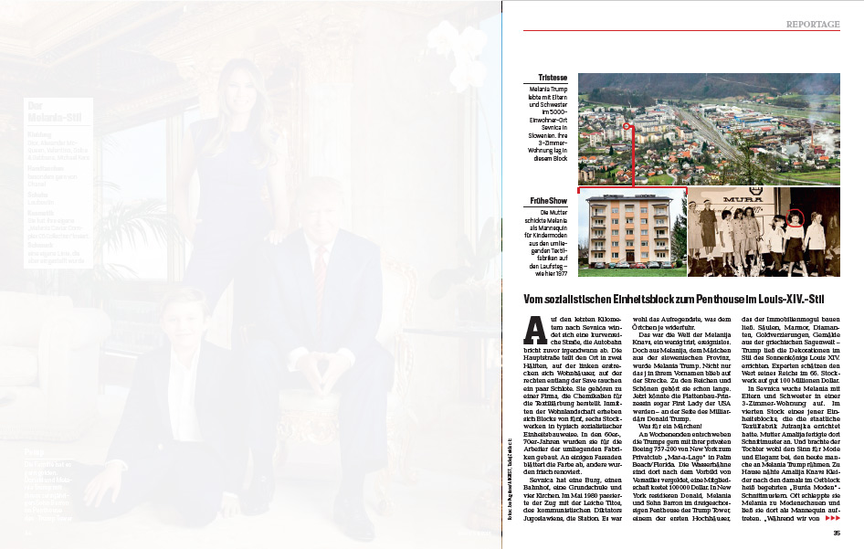 Tearsheet from Focus Magazine.