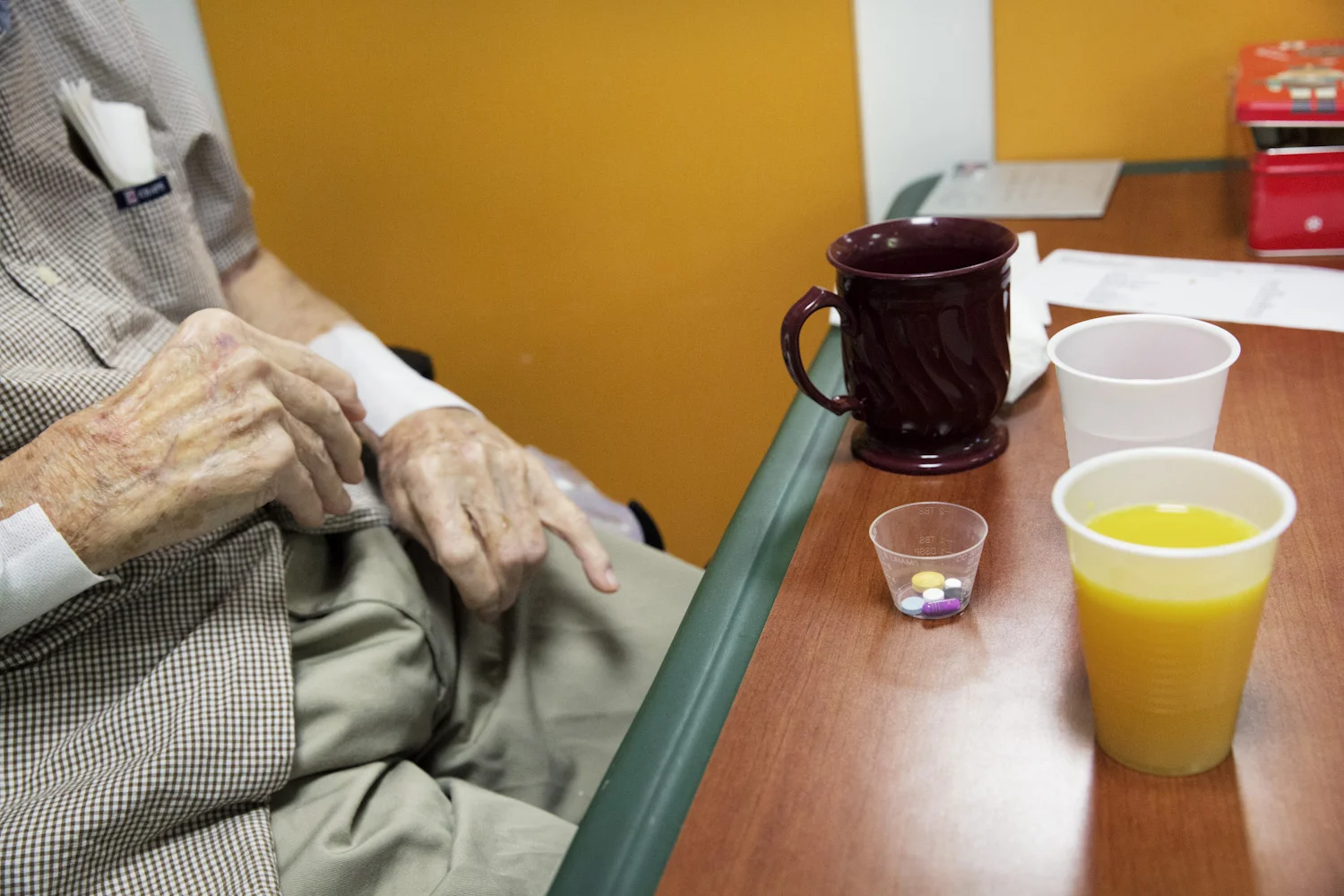 Barry has to take several medications every day.