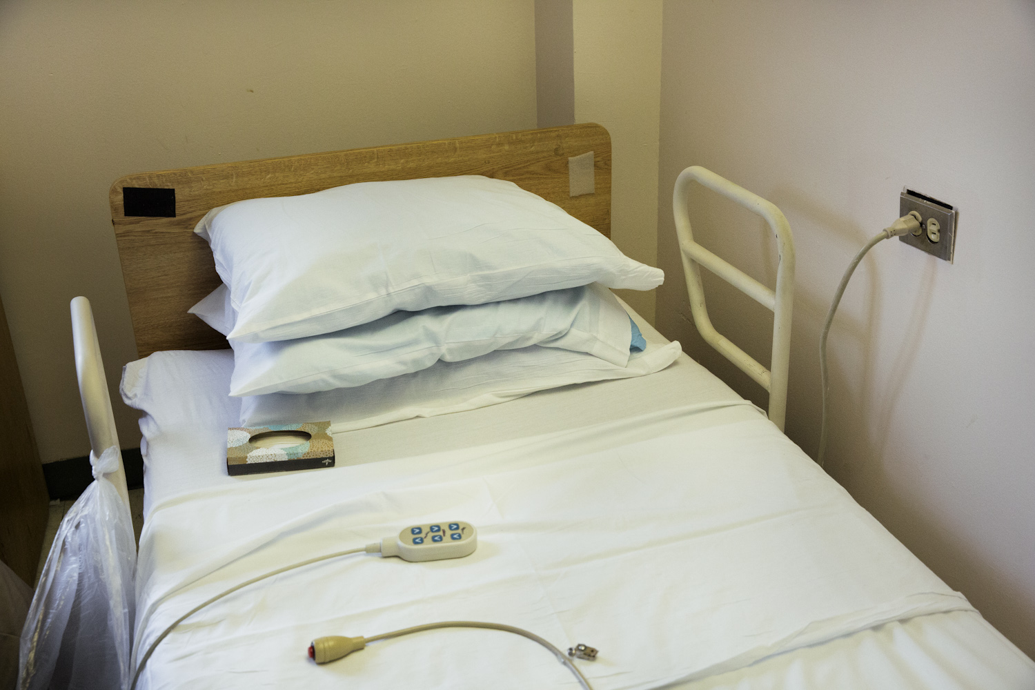 Barry's bed.