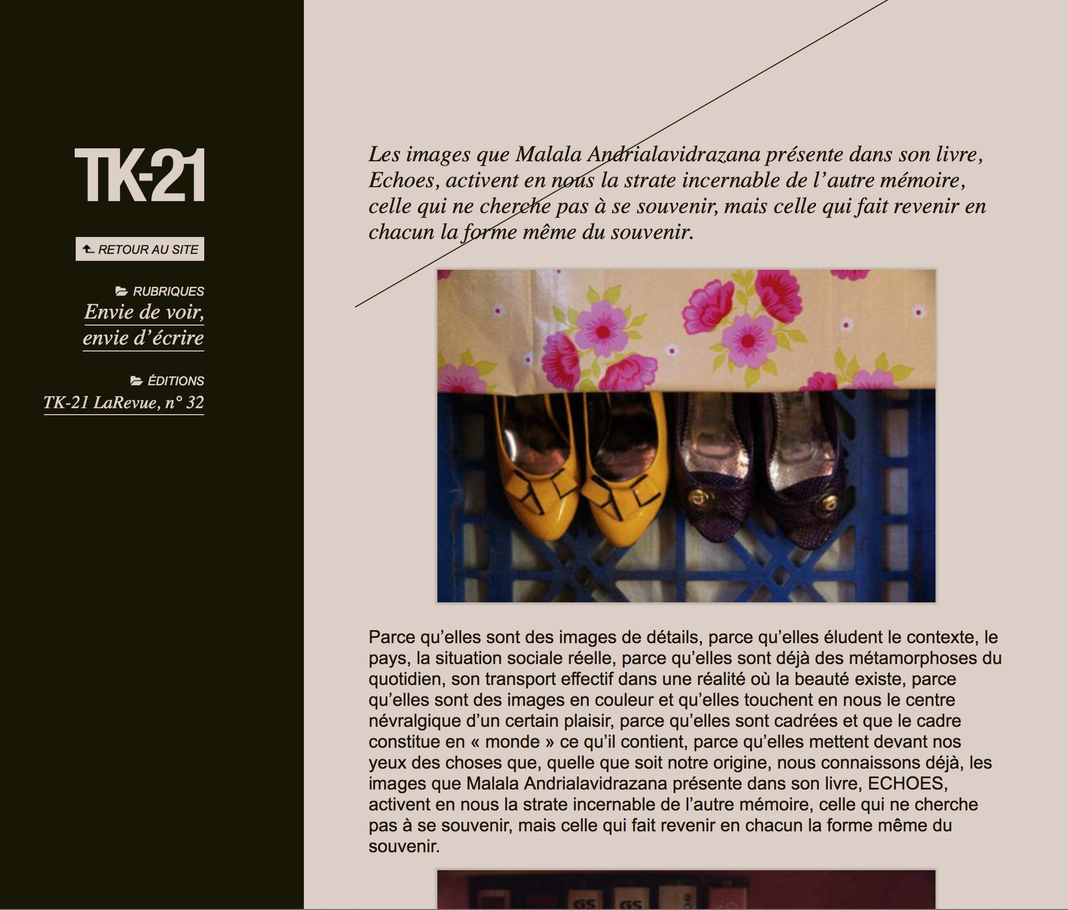 TK-21 LaRevue, n° 32