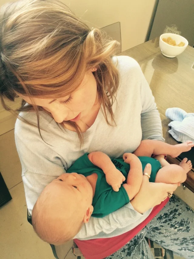 New nephew Sam and sis