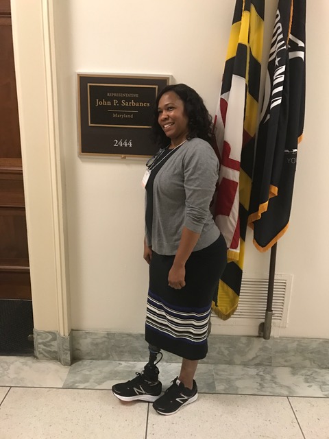 Kelly Miller at the House of Representatives in 2017.