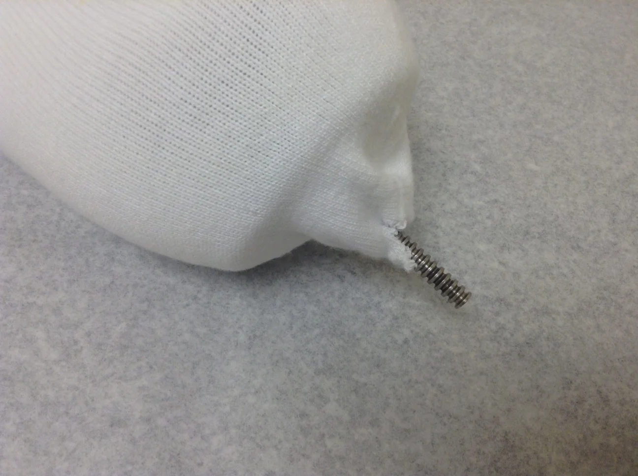 What do I do if my prosthesis locking pin gets jammed? — Dankmeyer, Inc.