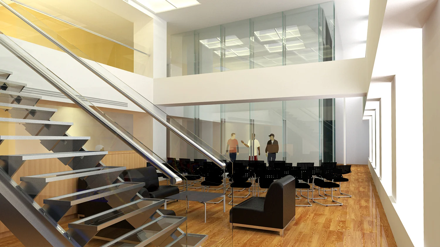  Design: Jeffrey Jordan Architect, Elmsford NY lobby remodel 