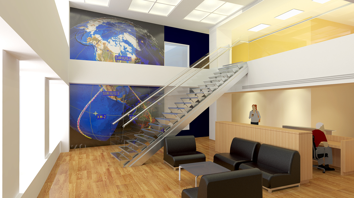  Design: Jeffrey Jordan Architect, Elmsford NY lobby remodel 