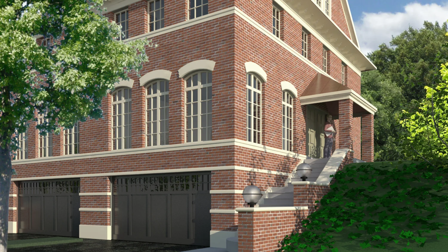  Design: JAJ Architects, Weston CT - new condo construction 