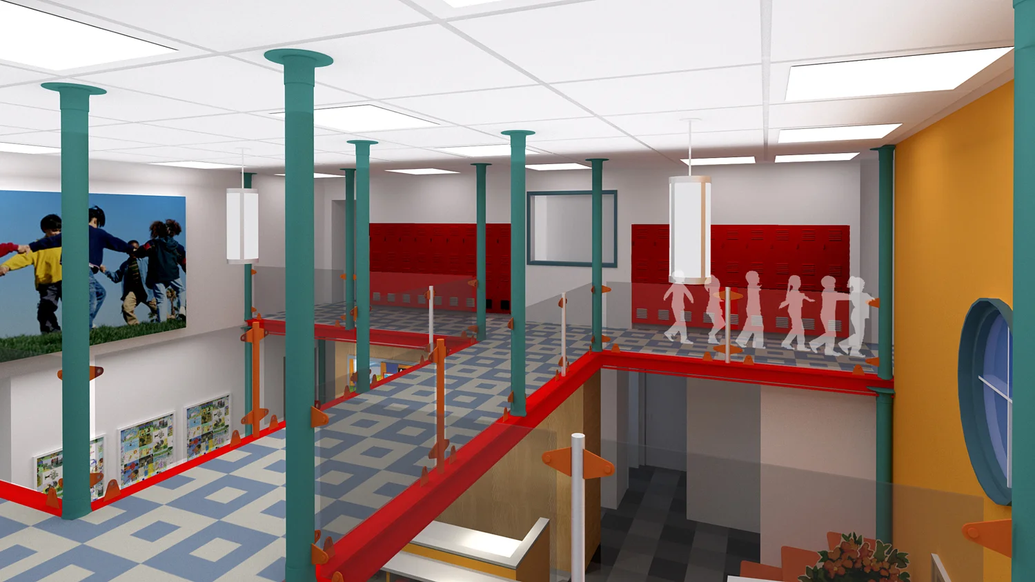  Design: Jeffrey Jordan Architect, Elmsford NY school remodel 