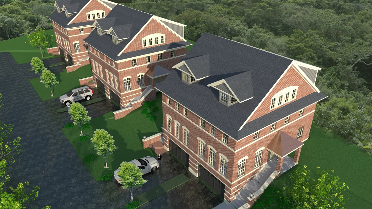  Design: JAJ Architects, Weston CT new condo construction 