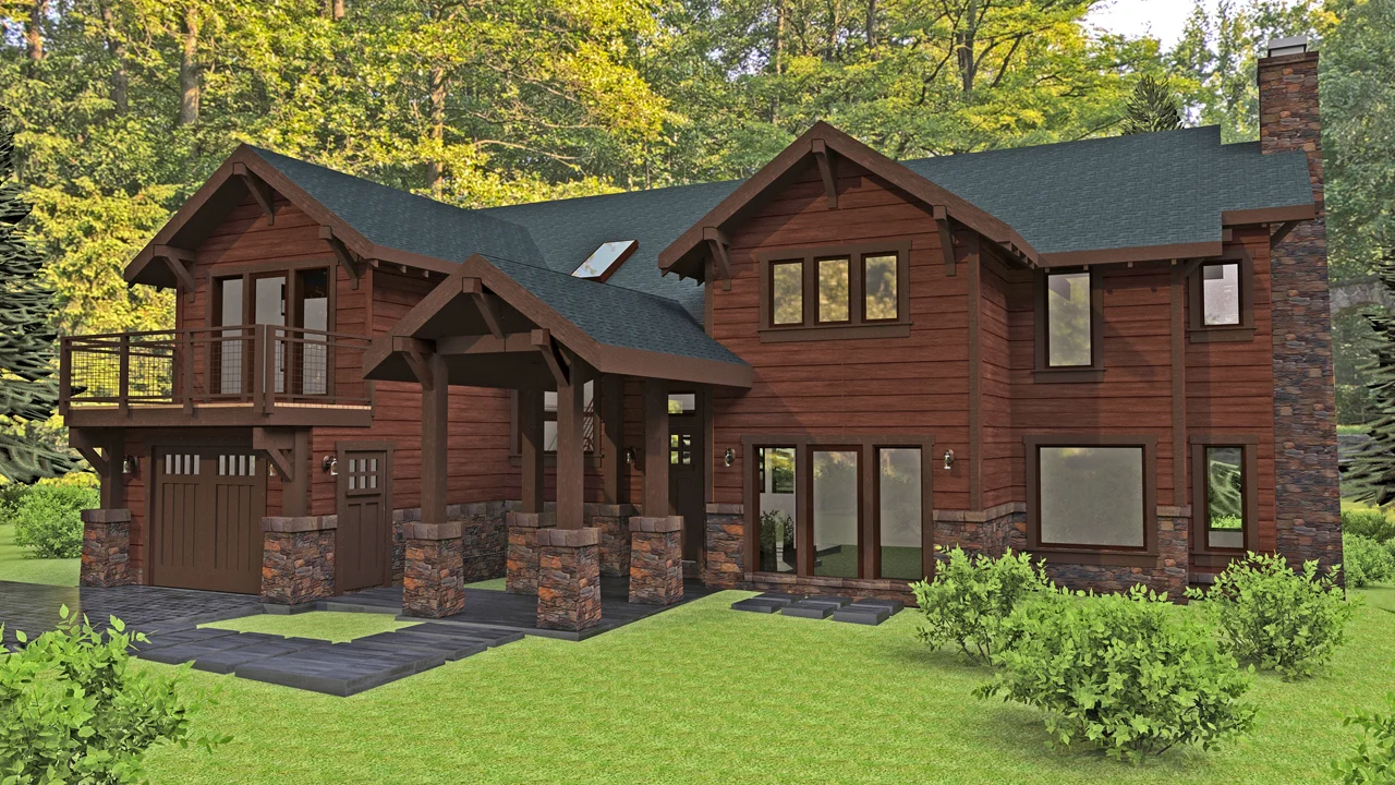  Design: Tardy &amp; Associates Architects, Sausalito CA mountain home 