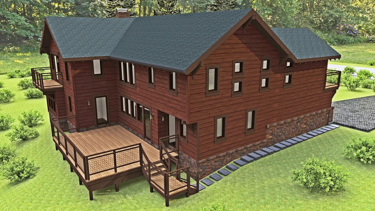  Design: Tardy &amp; Associates Architects, Sausalito CA mountain home 