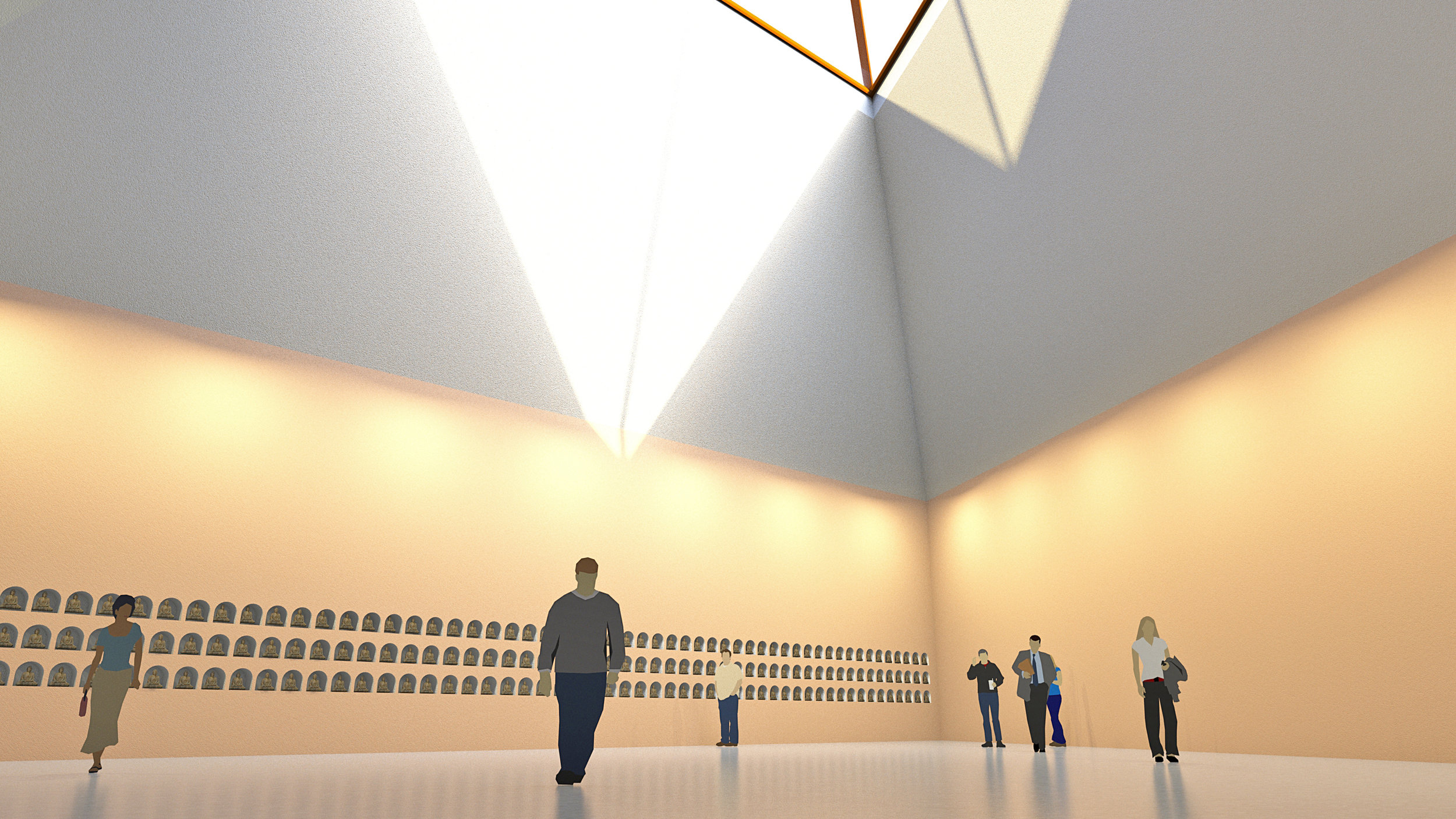  Design: Jeffrey Jordan Architect, Elmsford NY Buddhist temple 