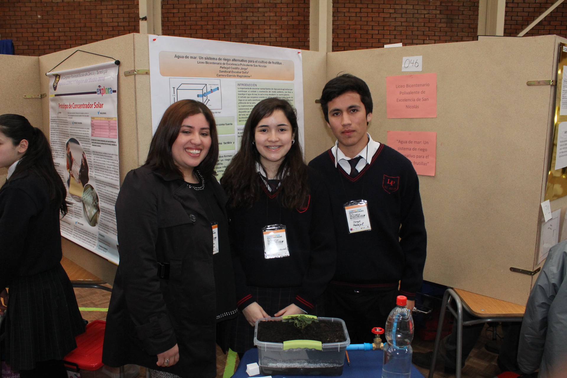 “Agua de mar: Un sistema de riego alternativo para el cultivo de frutillas” Liceo Bicentenario Polivalente de Excelencia de San Nicolás