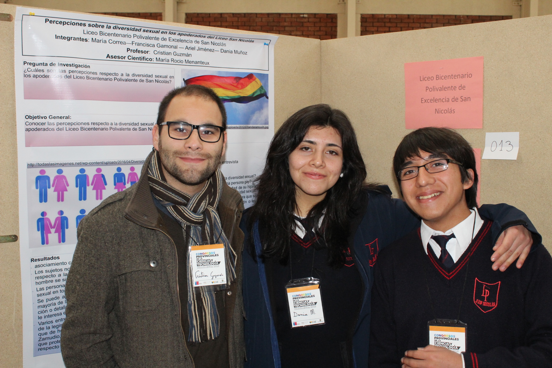 "Percepciones sobre la diversidad sexual en apoderados del Liceo San Nicolás" Liceo Polivalente de Excelwencia de San Nicolás