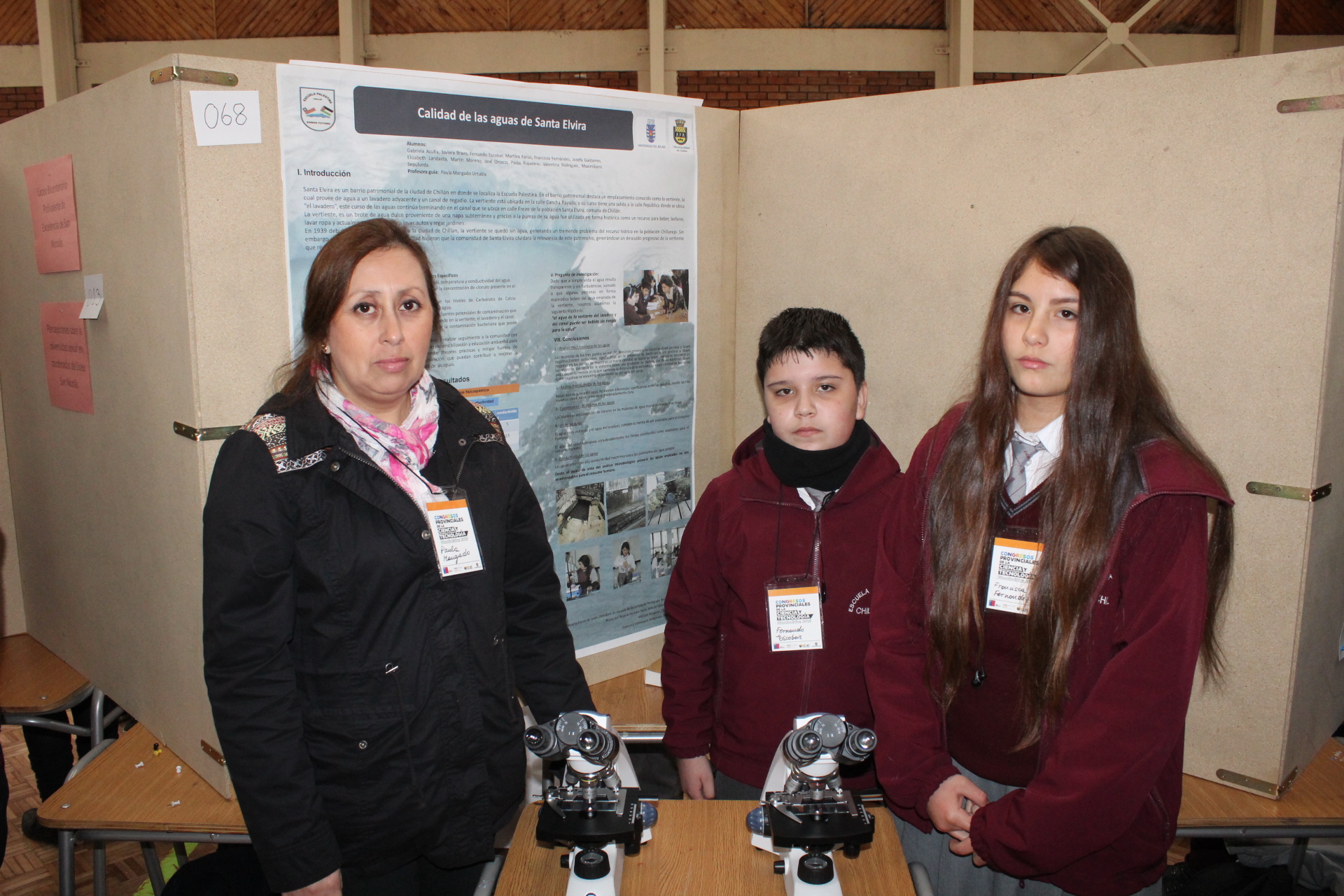 "Calidad de las aguas de Santa Elvira" Escuela Palestina de Chillán