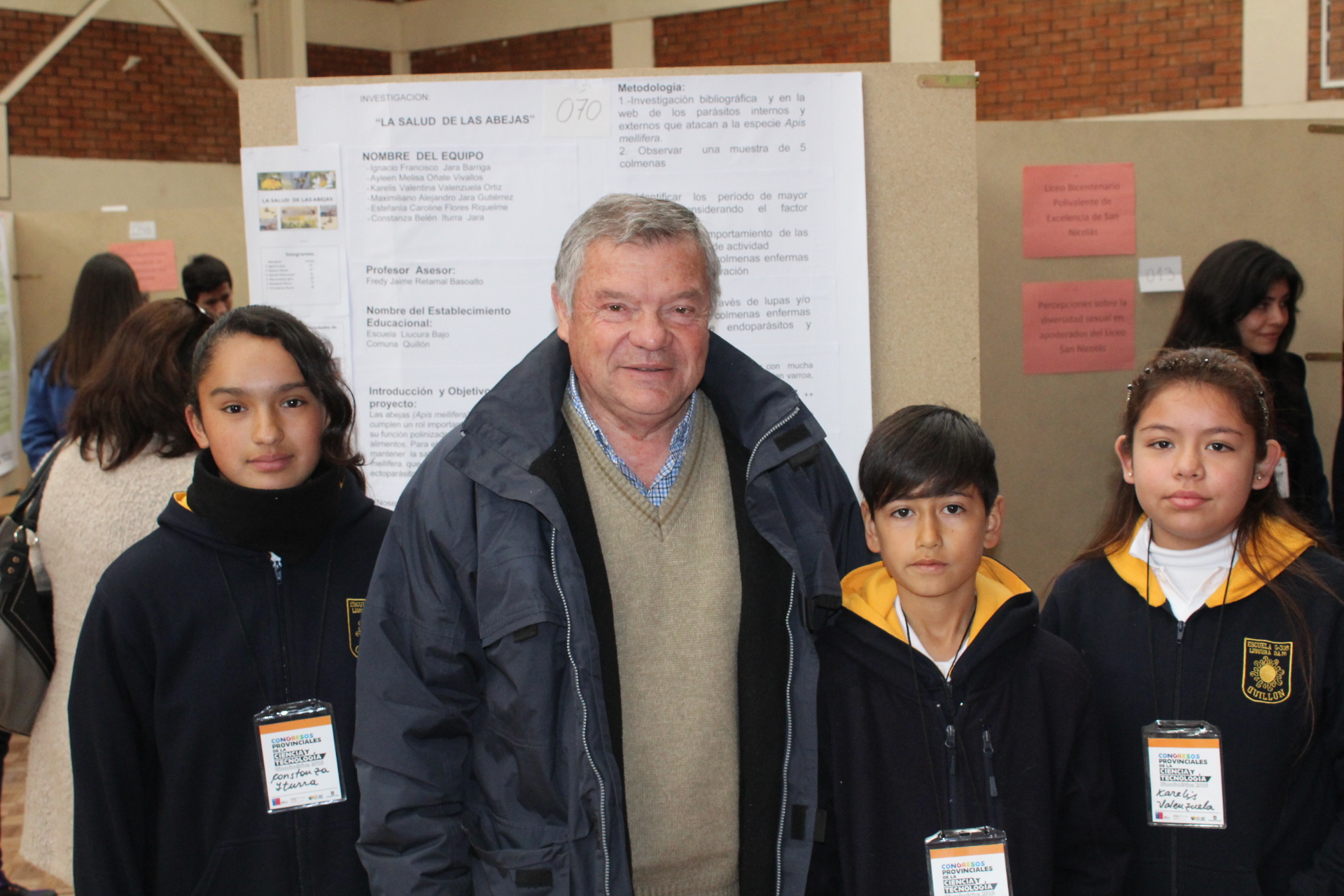 "La salud de las abejas" Escuela Liucura Bajo de Quillón