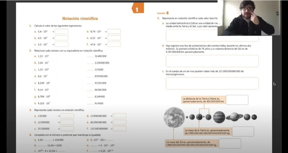 7° Básico | Matemáticas | Notación científica (Lengua de señas)