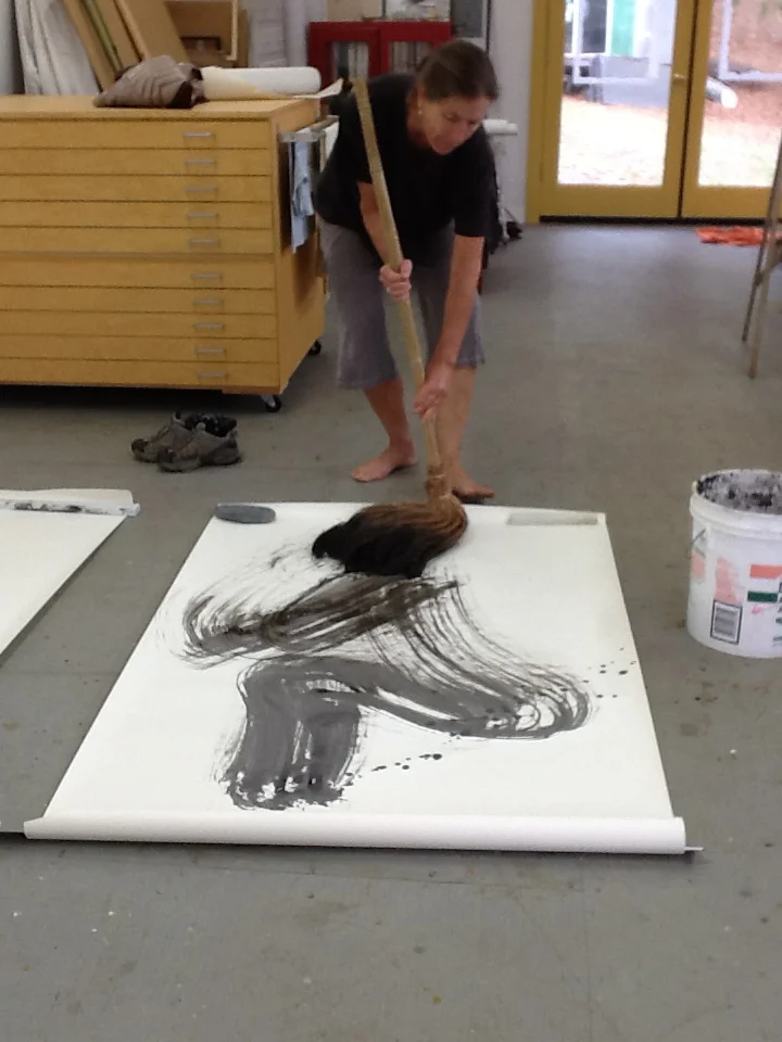  Fu, "Lion" brush / 2014 