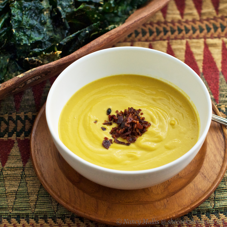 CAULIFLOWER & LEEK SOUP