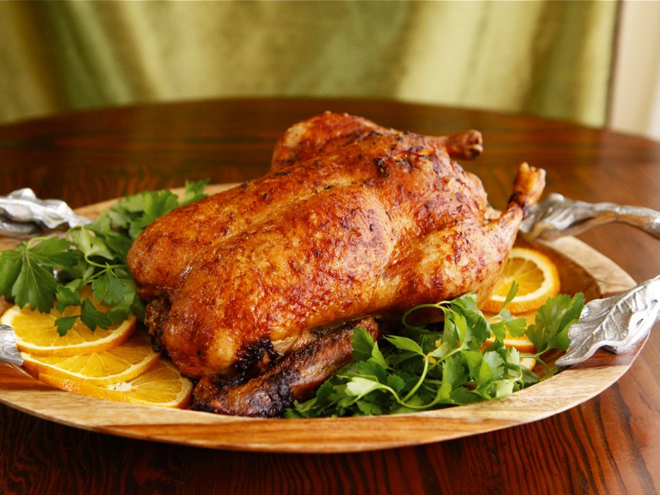 WHOLE ROASTED DUCK!