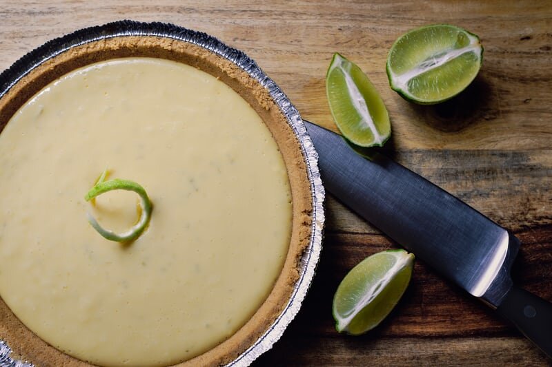 Key Lime Pie~gluten and dairy free)