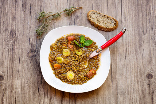 Rosemary and Lentil Soup 