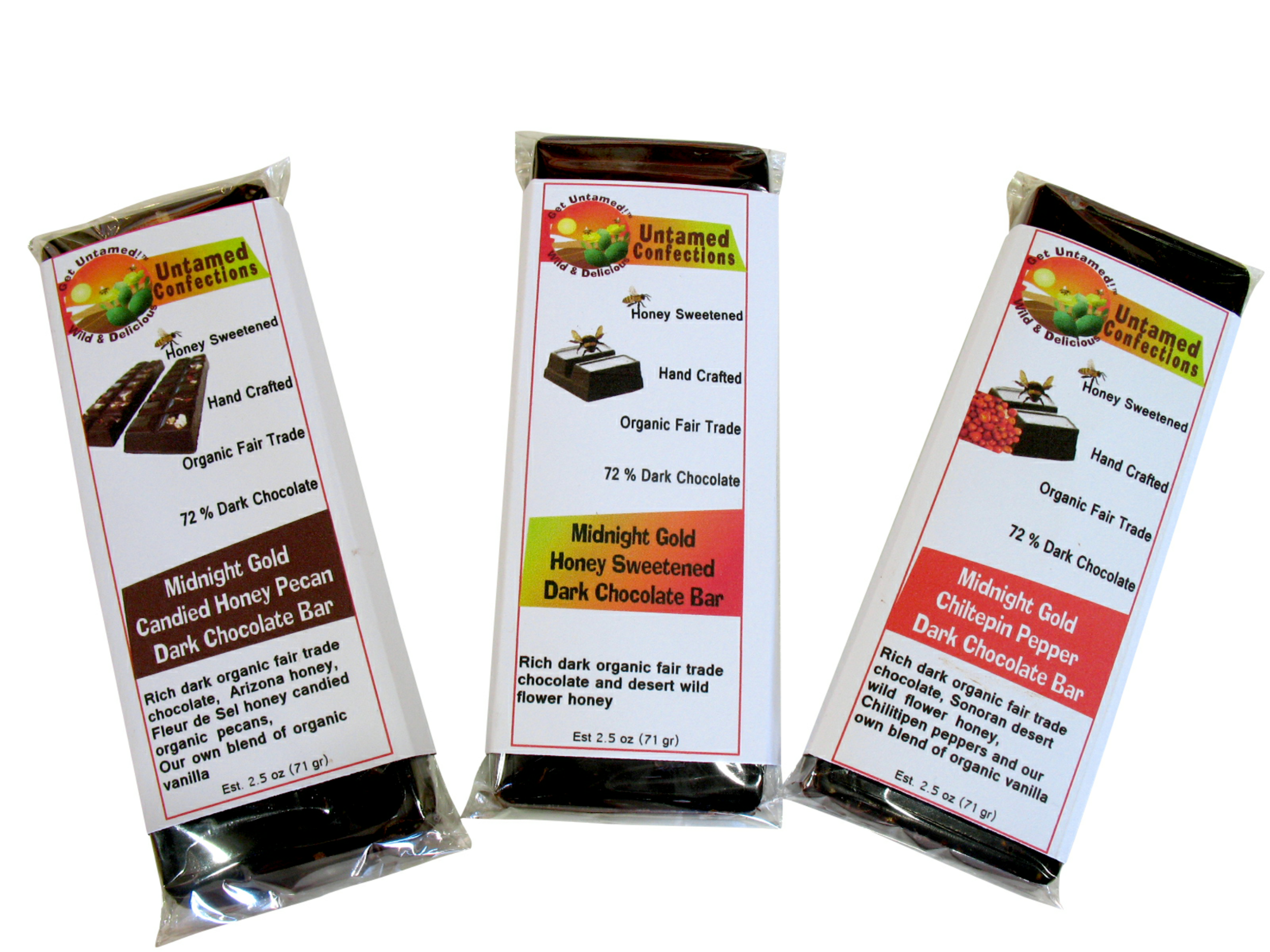 Organic 72% Peruvian Chocolate Bars