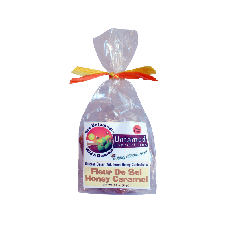 Untamed Confections — Fleur de Sel Honey Caramel, 10 or 20 piece gift bag