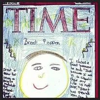 Student selected me for TIME Magazine cover because I make a difference in the world. Flamson Middle School.