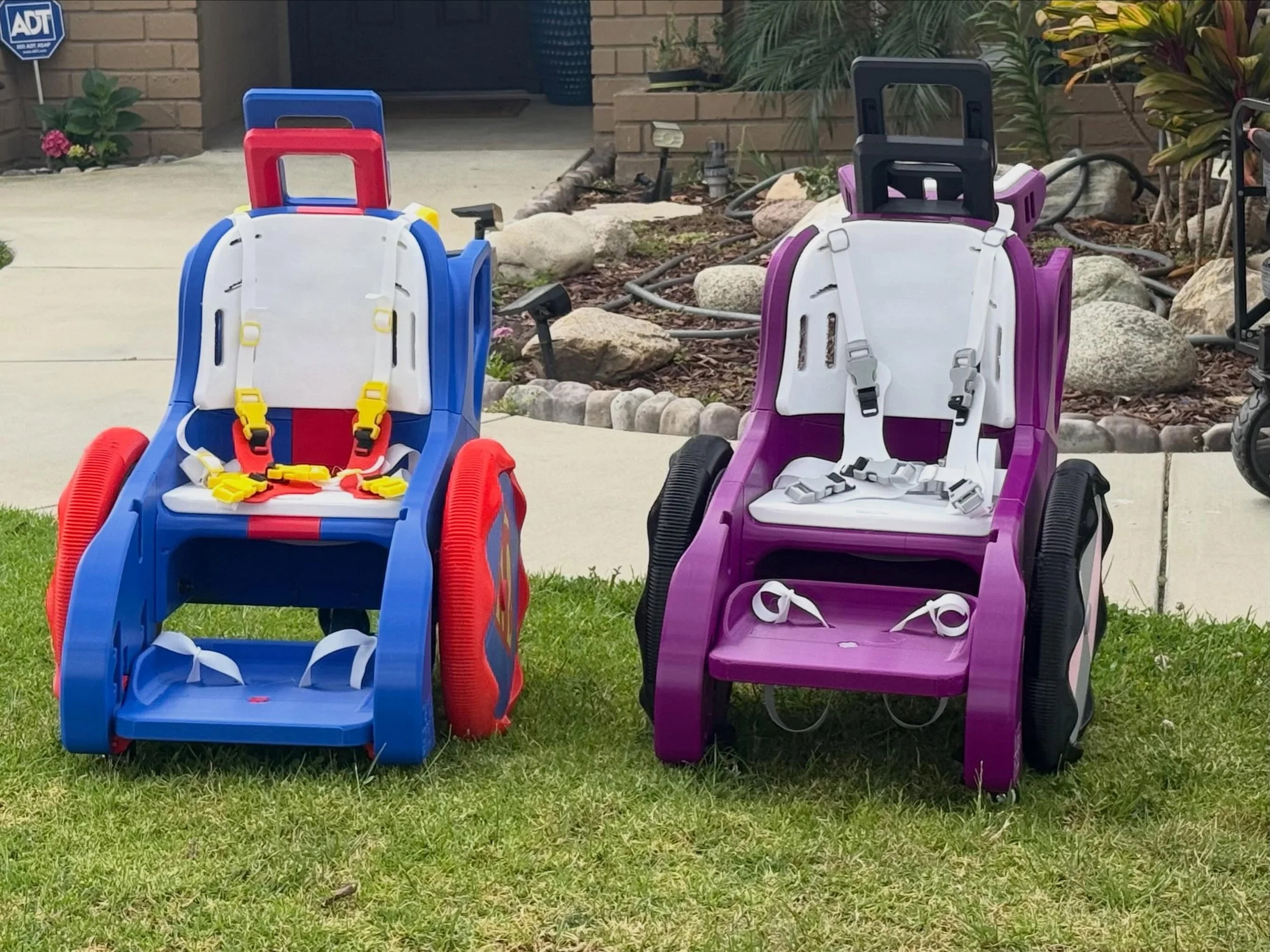 Stoked to pick up 3D printed wheelchairs that are going to our rehabilitation program at Valley Children&rsquo;s Hospital. Thank you Sean Brady and Abilitease for 3D printing these. Awesome to give kids mobility, that are going through life changing 