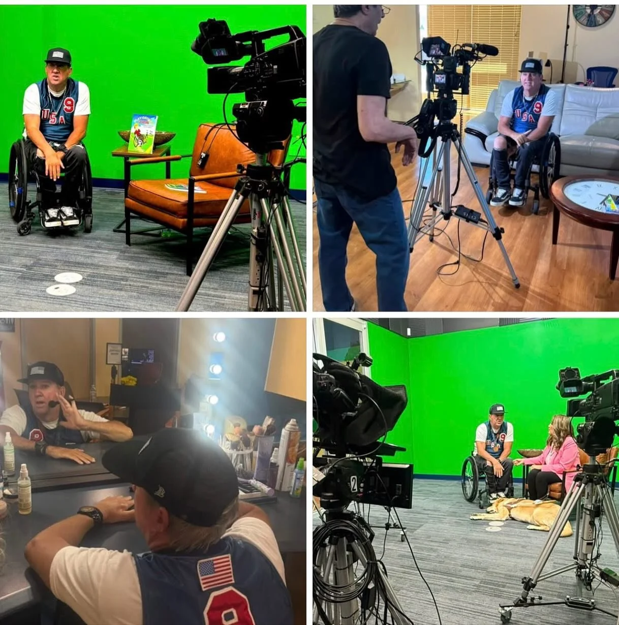 Fun road trip to tape an interview style TV show out of state. We talked about my books, speaking engagements, Paralympics, working at Valley Children&rsquo;s Hospital and marriage. Thank you host Nancy for doing your homework and professionalism. Ha