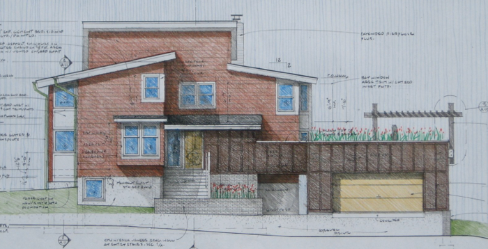 Design concept drawing.