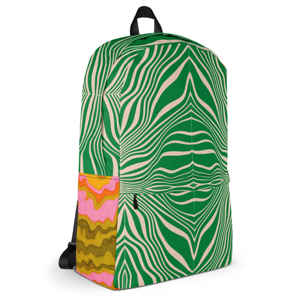Neon Zebra Pattern Print Crossbody Bags