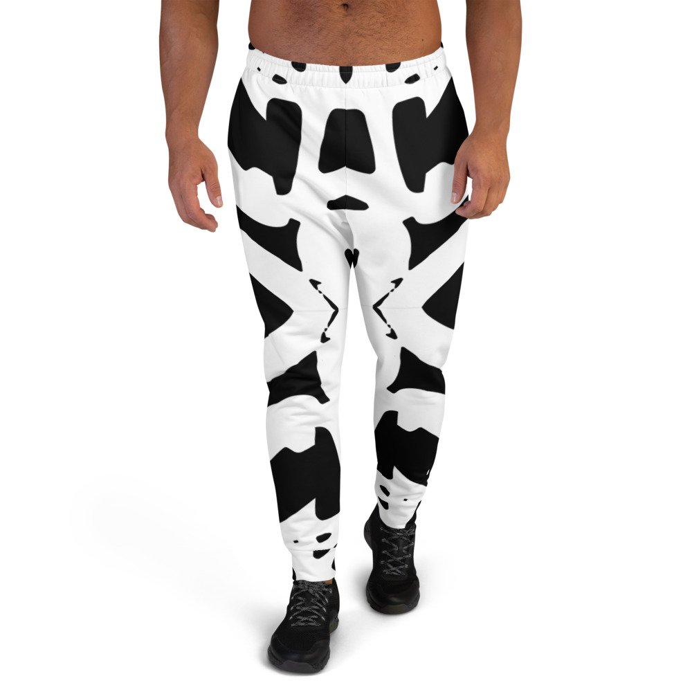 Reverse Splatter Print Joggers — Craig 