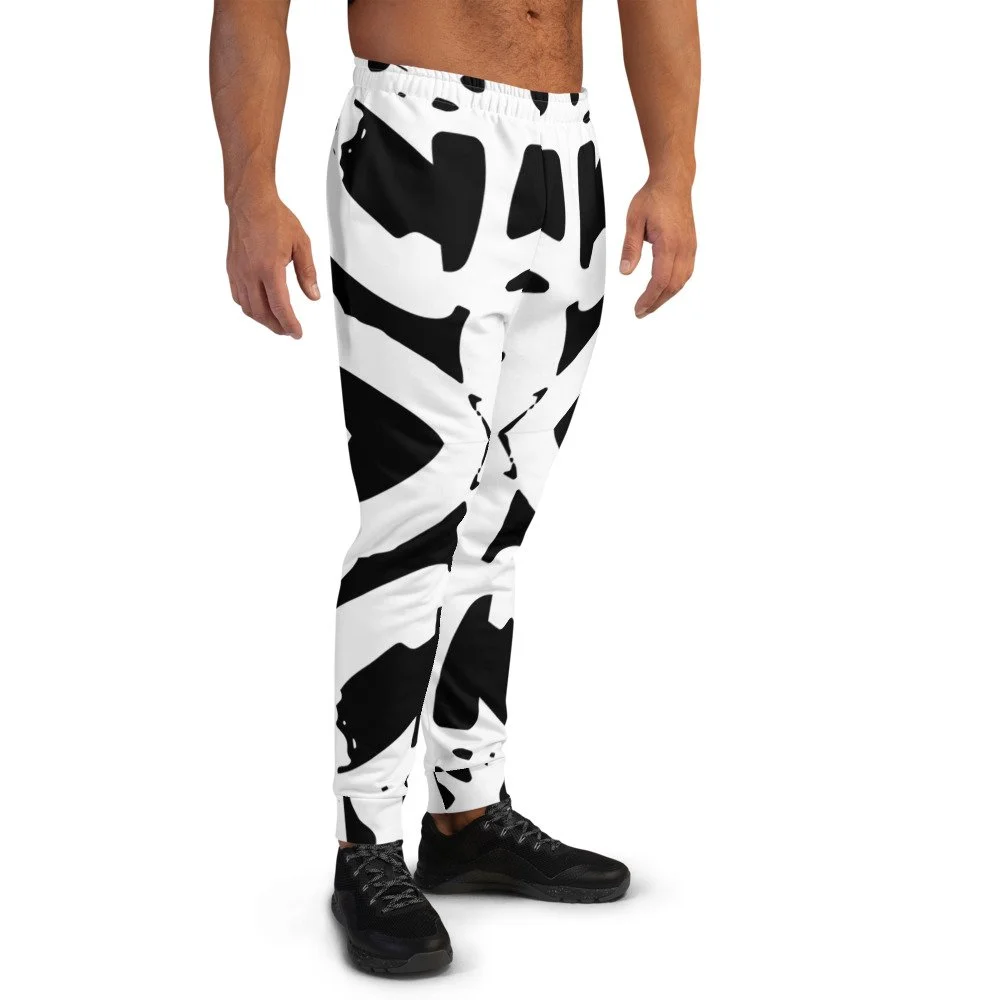 Reverse Splatter Print Joggers — Craig 