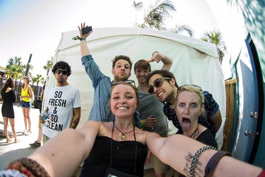 Selfie with the Electric Sons!