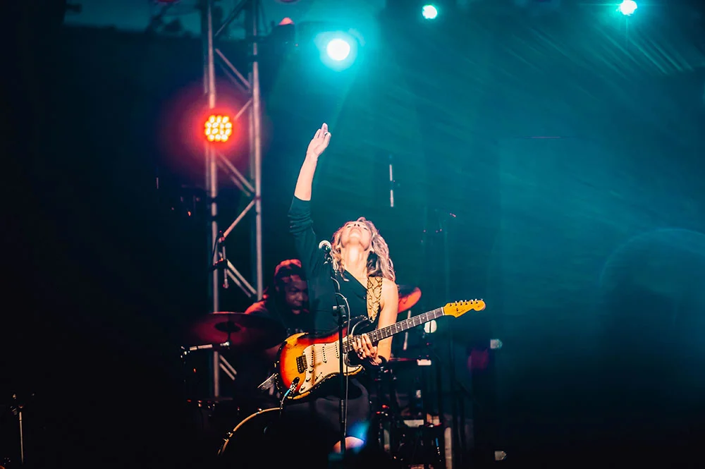 Ana Popovic © Baton Rouge Blues Festival/Jordan Hefler