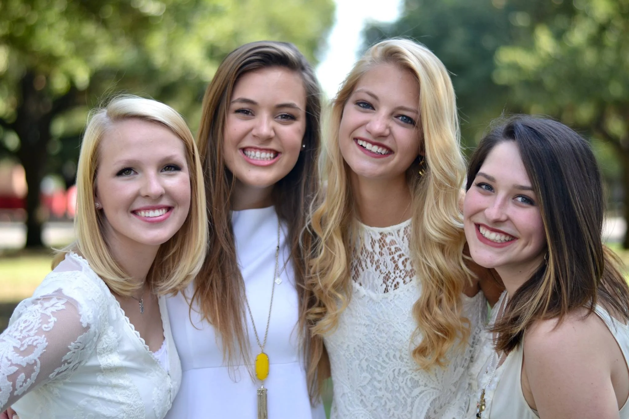 Juniors: Jane Gross, Whitney Hewlett, Kayla Mason, and Harley Jones
