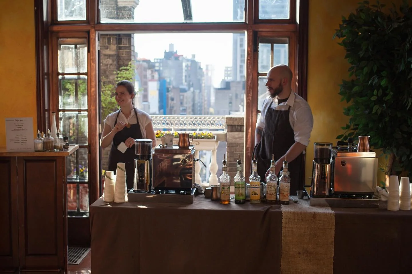 ☕✨ Happy International Coffee Day!

There&rsquo;s nothing like the aroma of freshly brewed coffee to bring people together. Our in-office barista carts do more than serve lattes and cappuccinos &mdash; they spark connection, energize teams, and make 