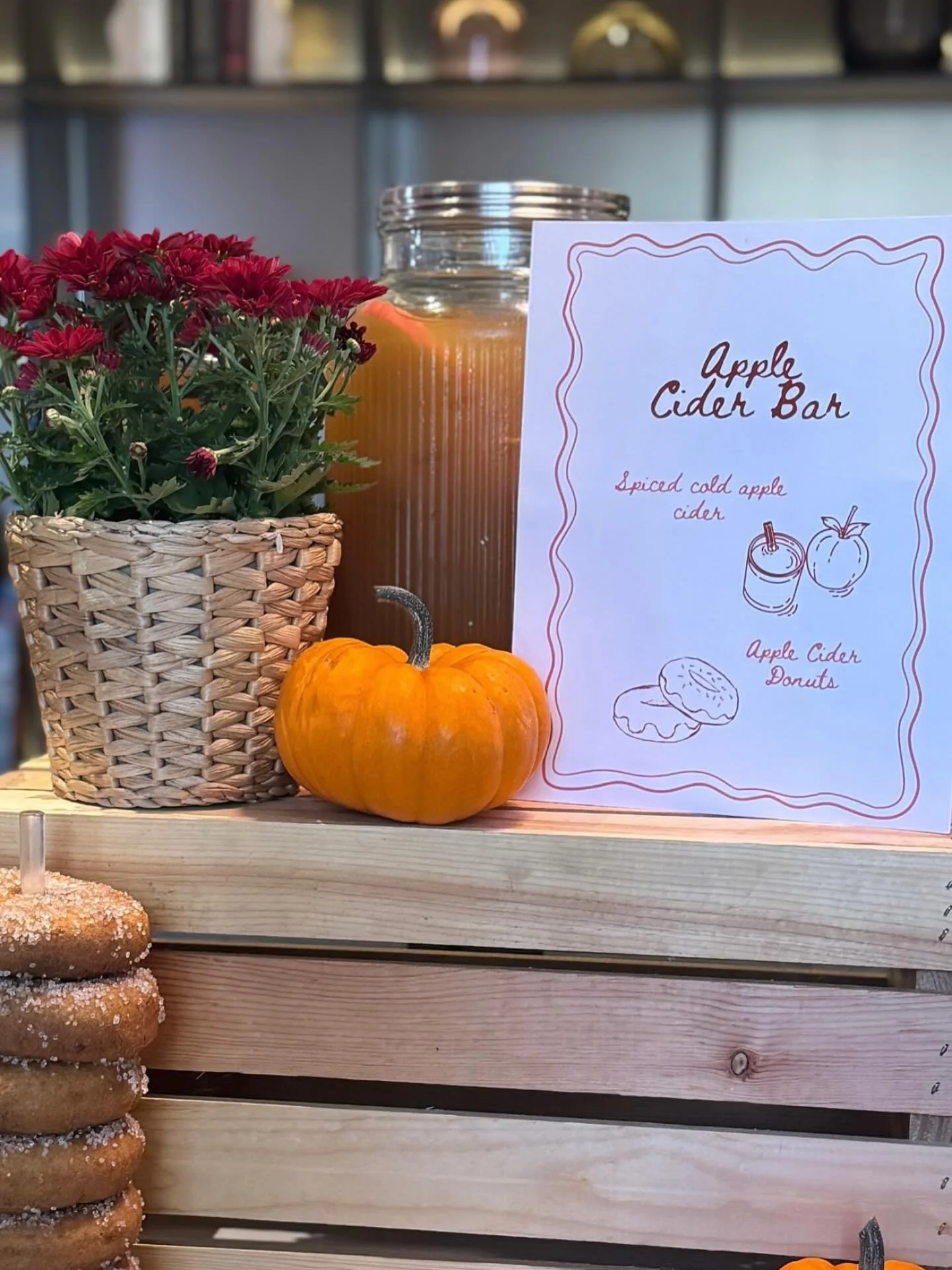 🍩✨ Nothing says fall like fresh cider, warm donuts, and good company.

Our Donut &amp; Cider Bar brings a cozy touch of autumn to the workplace &mdash; creating moments for teams to connect, unwind, and share a little seasonal joy. 🍂☕️

Because wel